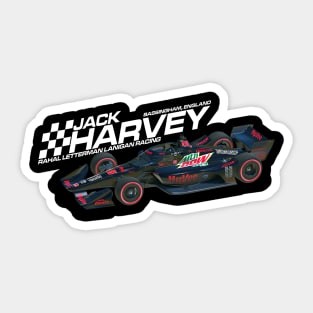 Jack Harvey 2022 (white) Sticker